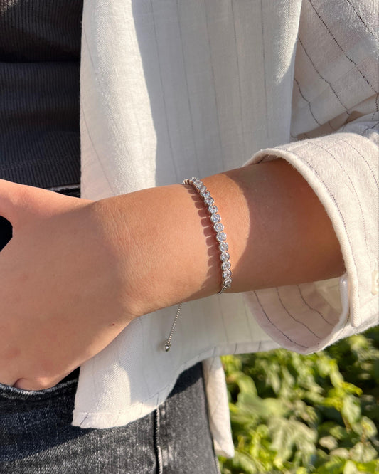 Adjustable Tennis Bracelet