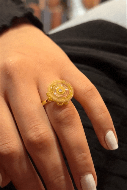 Fidget Ring - clover