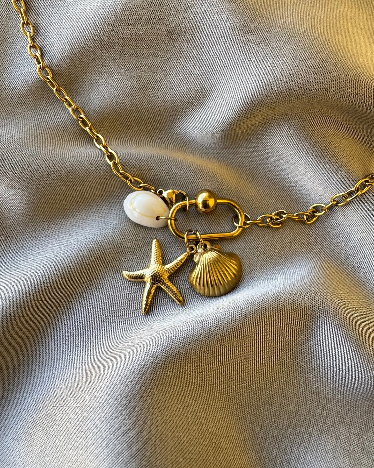 Beach findings necklace