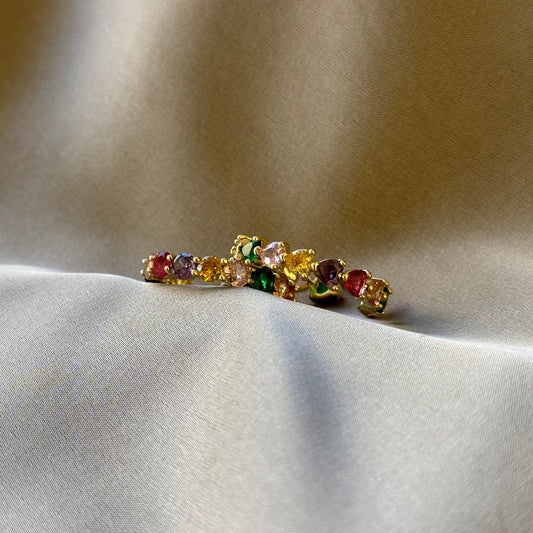 Crystal Rainbow Ring