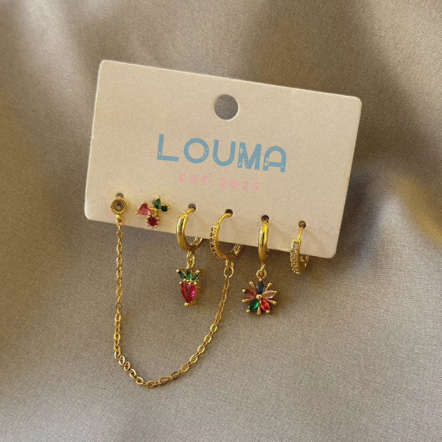 Dainty Stack Earrings πΈπ
