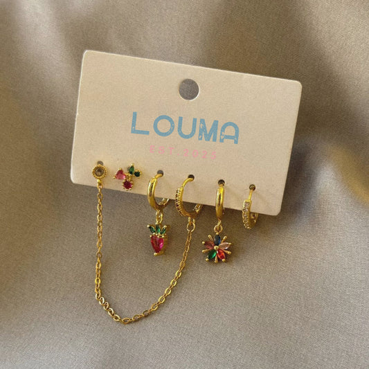 Dainty Stack Earrings πΈπ
