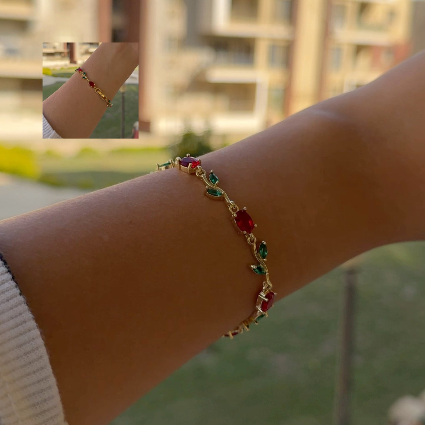 Enchanted Rose Bracelet