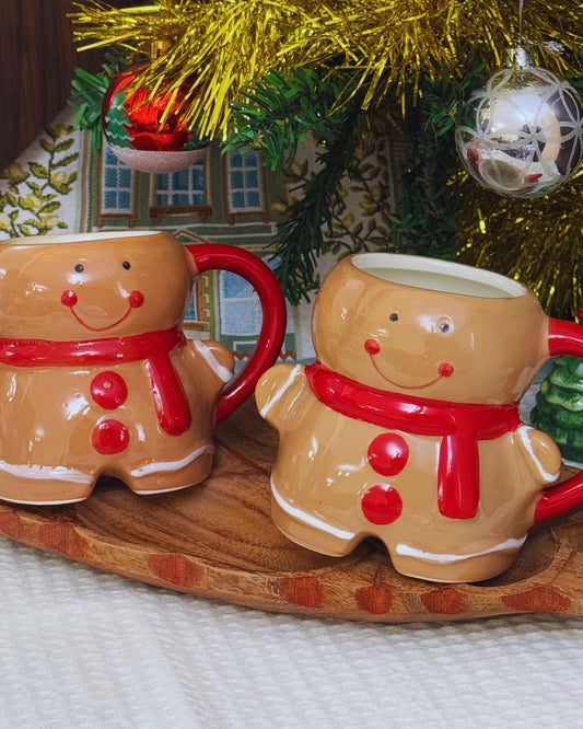 Festive Gingerbread Mug
