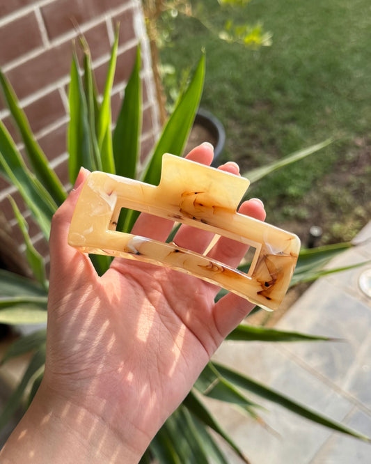 Honey Amber Clawclip