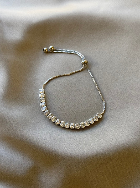 Adjustable Tennis Bracelet