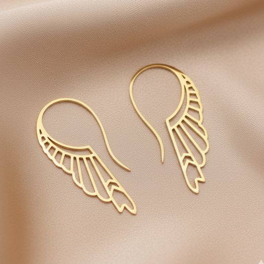 Isis wing earrings