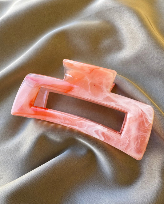 Rose Quartz Clawclip