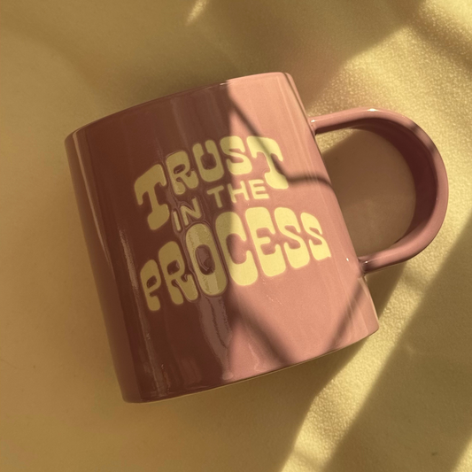Trust the process mug