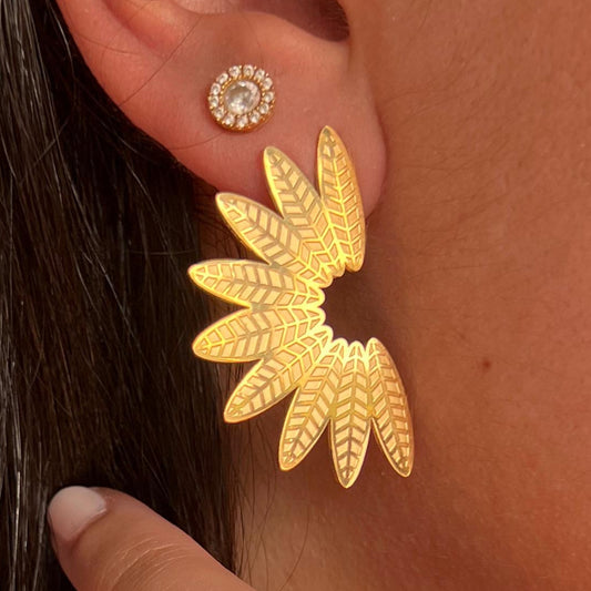 Palm Earrings