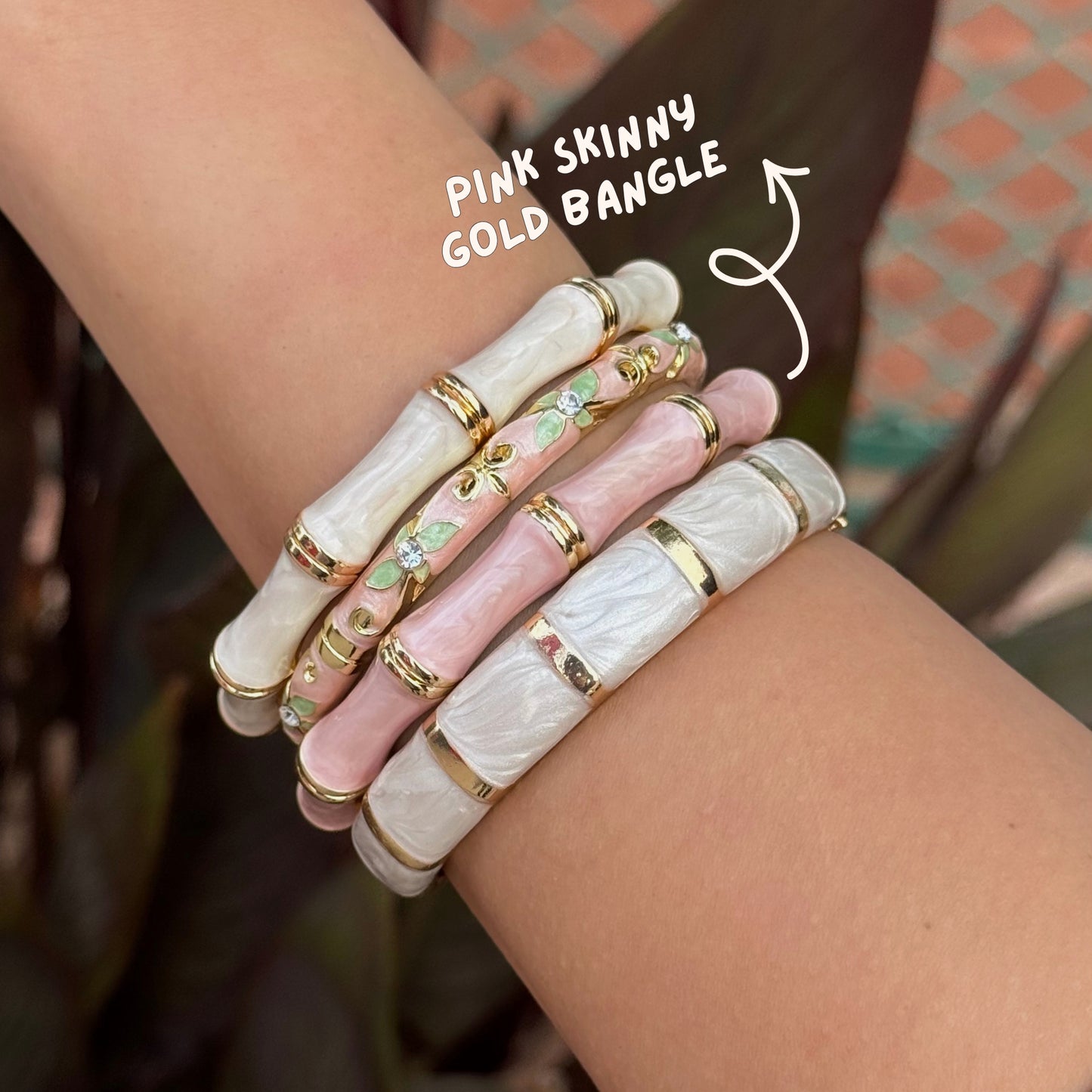 The Skinny Gold Bangles