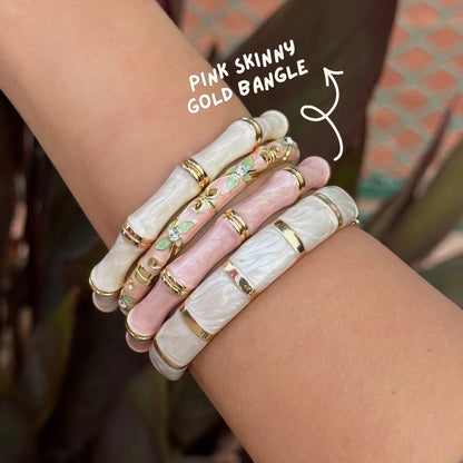 The Skinny Gold Bangles