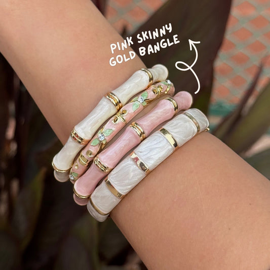 The Skinny Gold Bangles