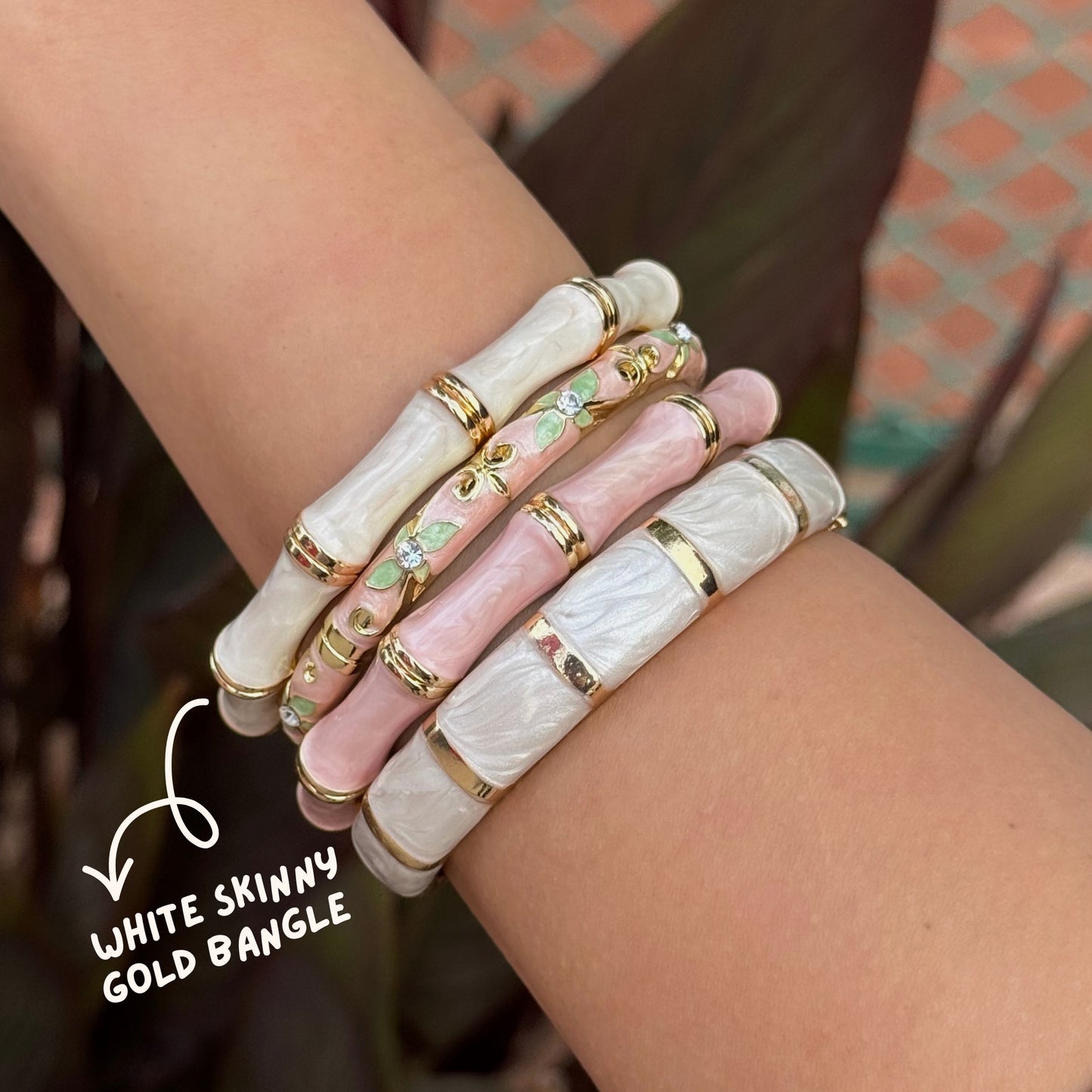 The Skinny Gold Bangles