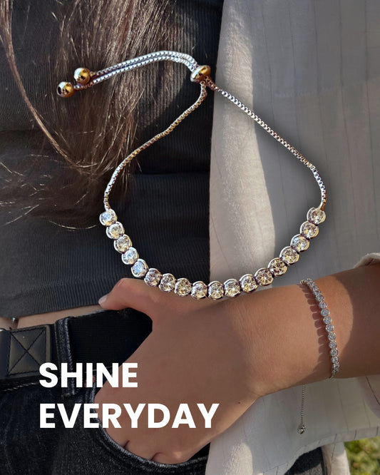 Adjustable Tennis Bracelet