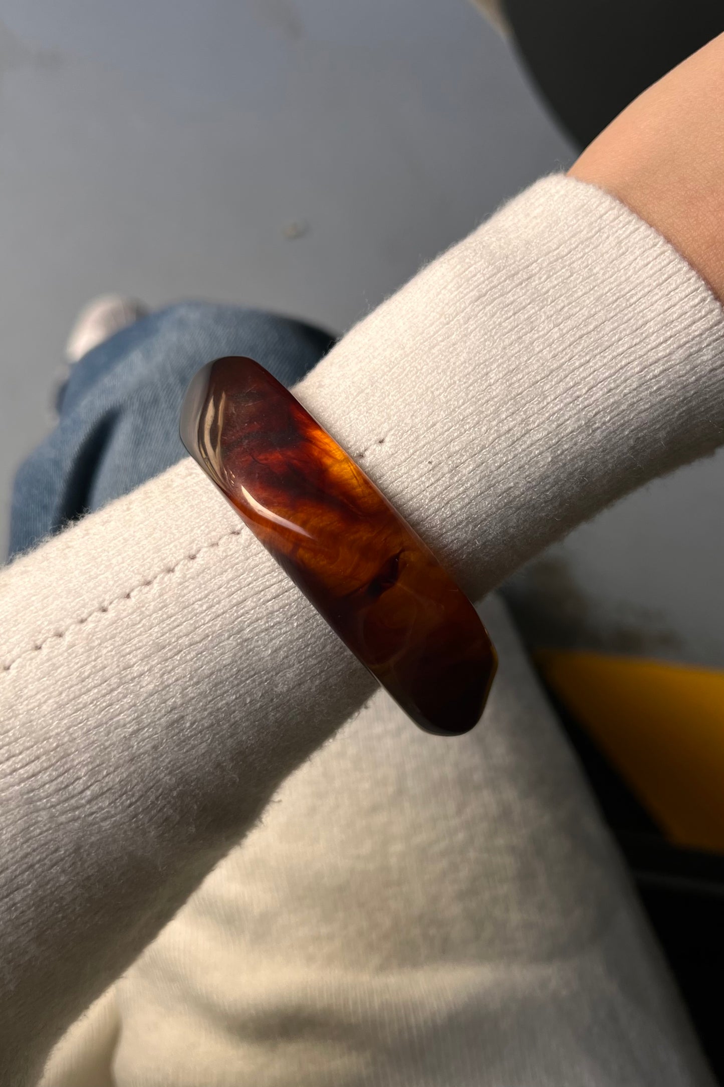 Tiger eyes bangle