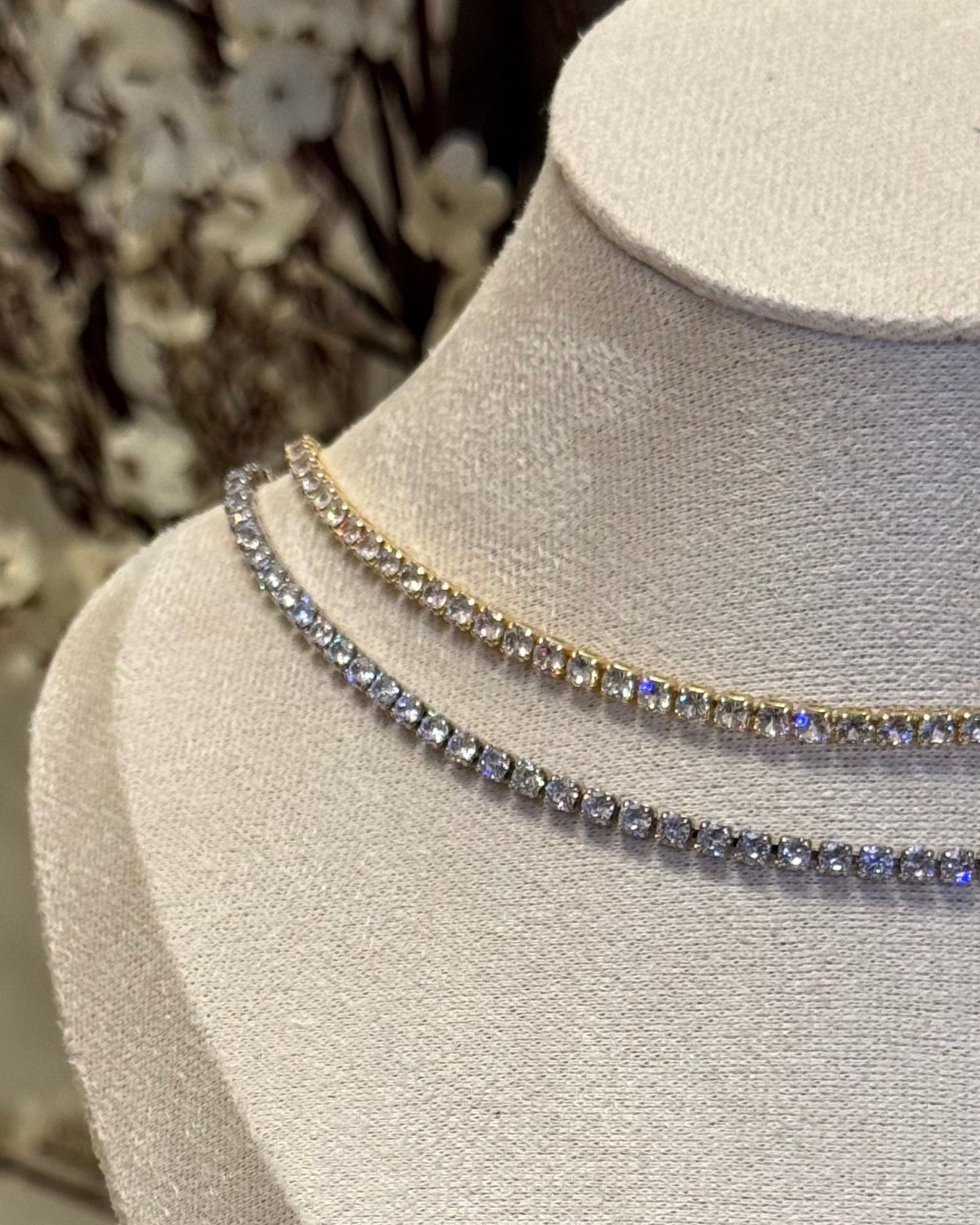 Adjustable Tennis Necklace