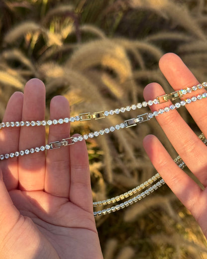 Adjustable Tennis Necklace