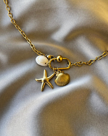 Beach findings necklace