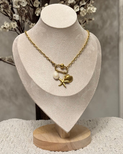 Beach findings necklace