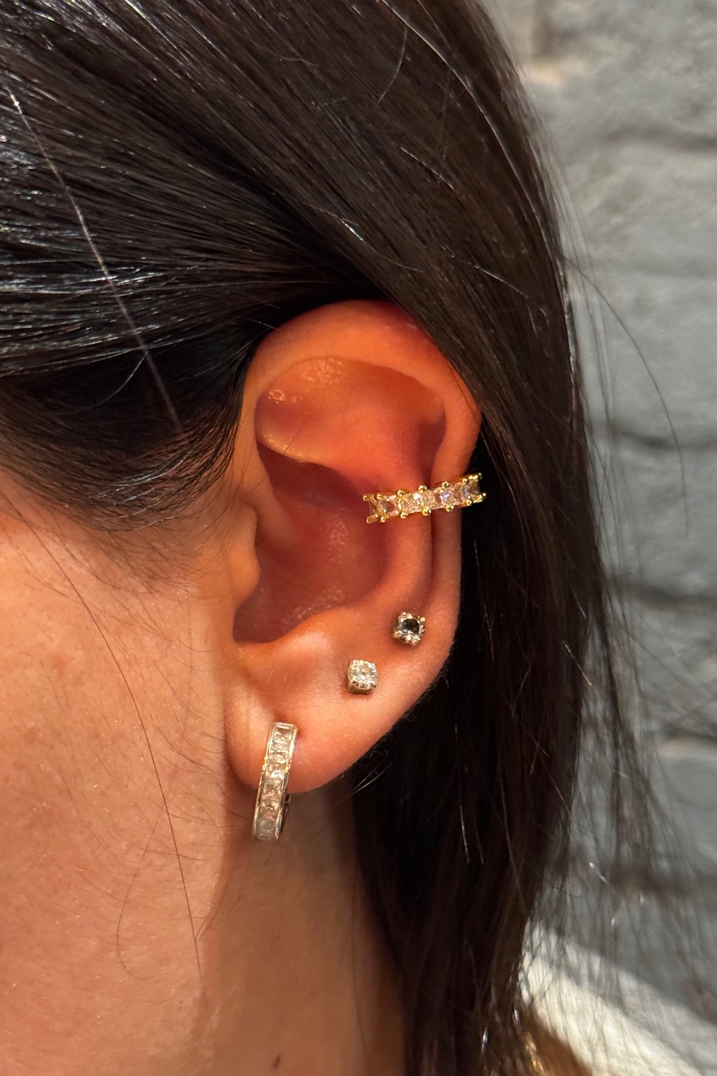 Bling ear cuff