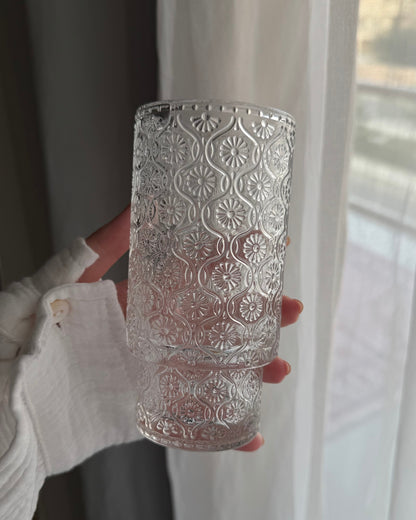 Daisy Embossed Tumbler