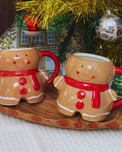 Festive Gingerbread Mug