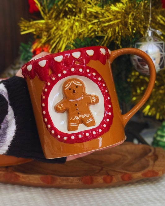 Festive Gingerbread (Emblem Mug)