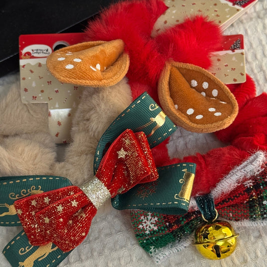 Christmas scrunchies