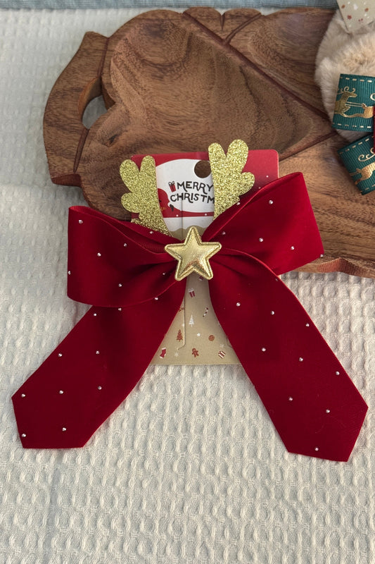 Christmas hair bows