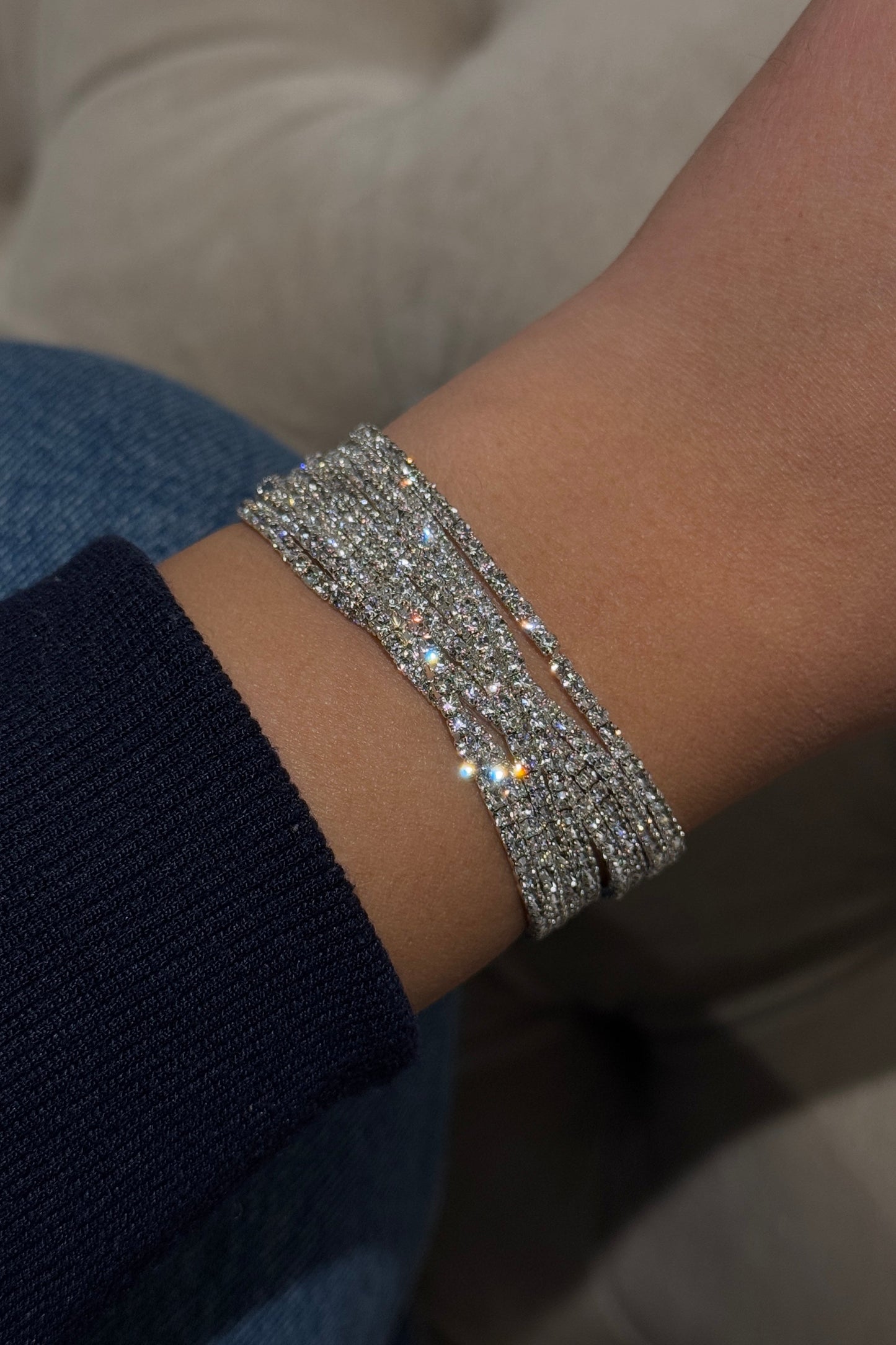 Shiny Glitter Elastic Band