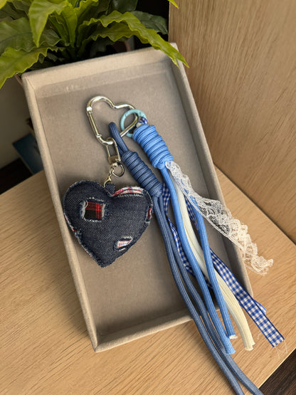 Denim Keychains