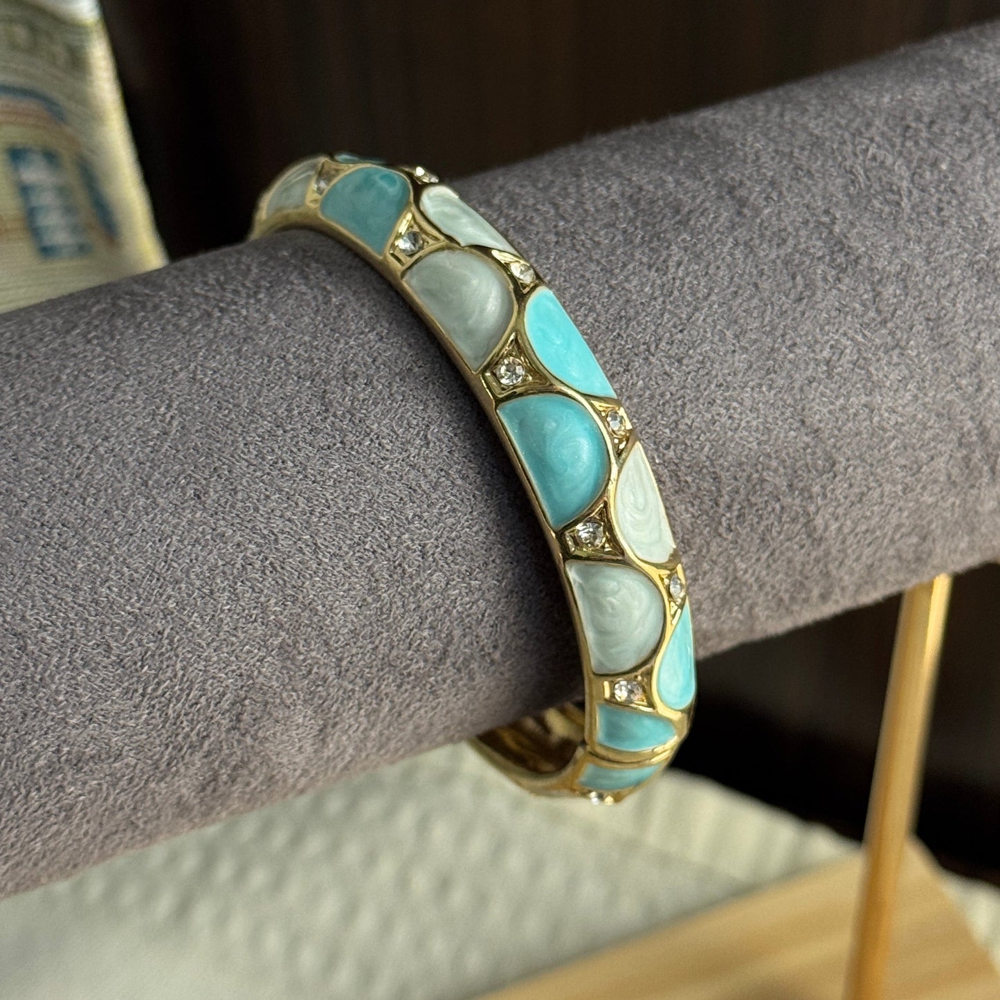 Mosaic Shell Bangle