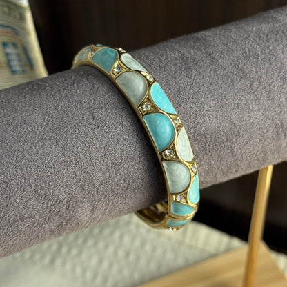 Mosaic Shell Bangle