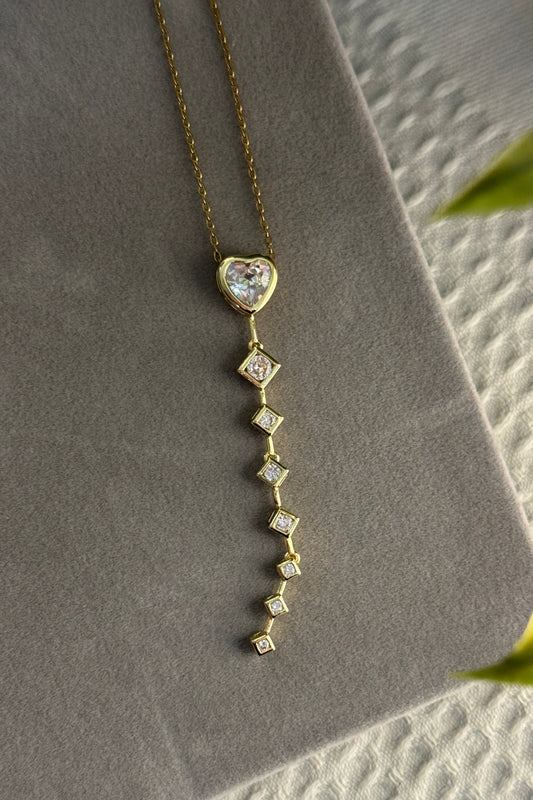 Heart Drop Necklace