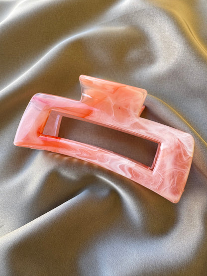 Rectangular marble clip