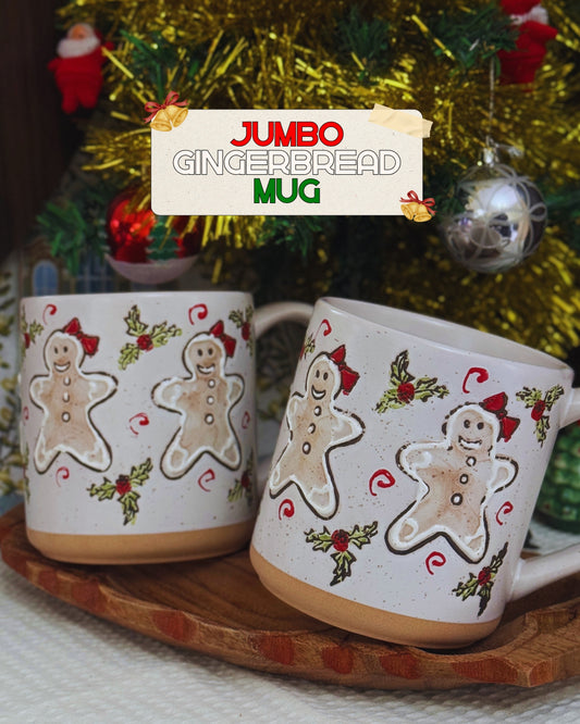 Jumbo Gingerbread Mug