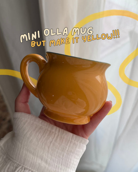 Mini Olla Mug - YELLOW EDITION