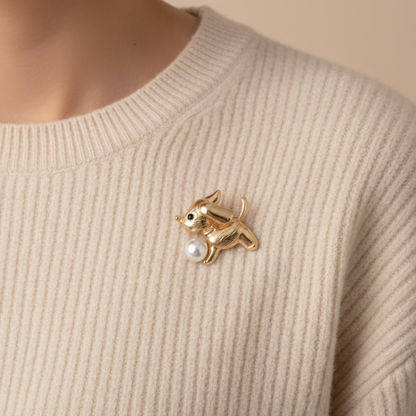 The doggo brooch