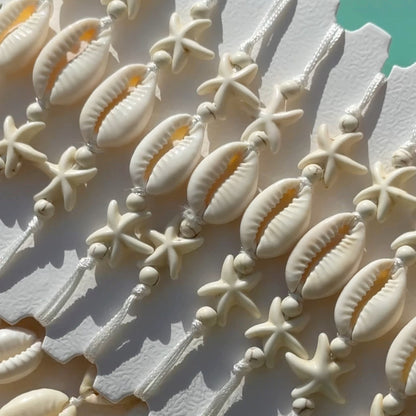 Ocean Duo Shell Bracelet Stack